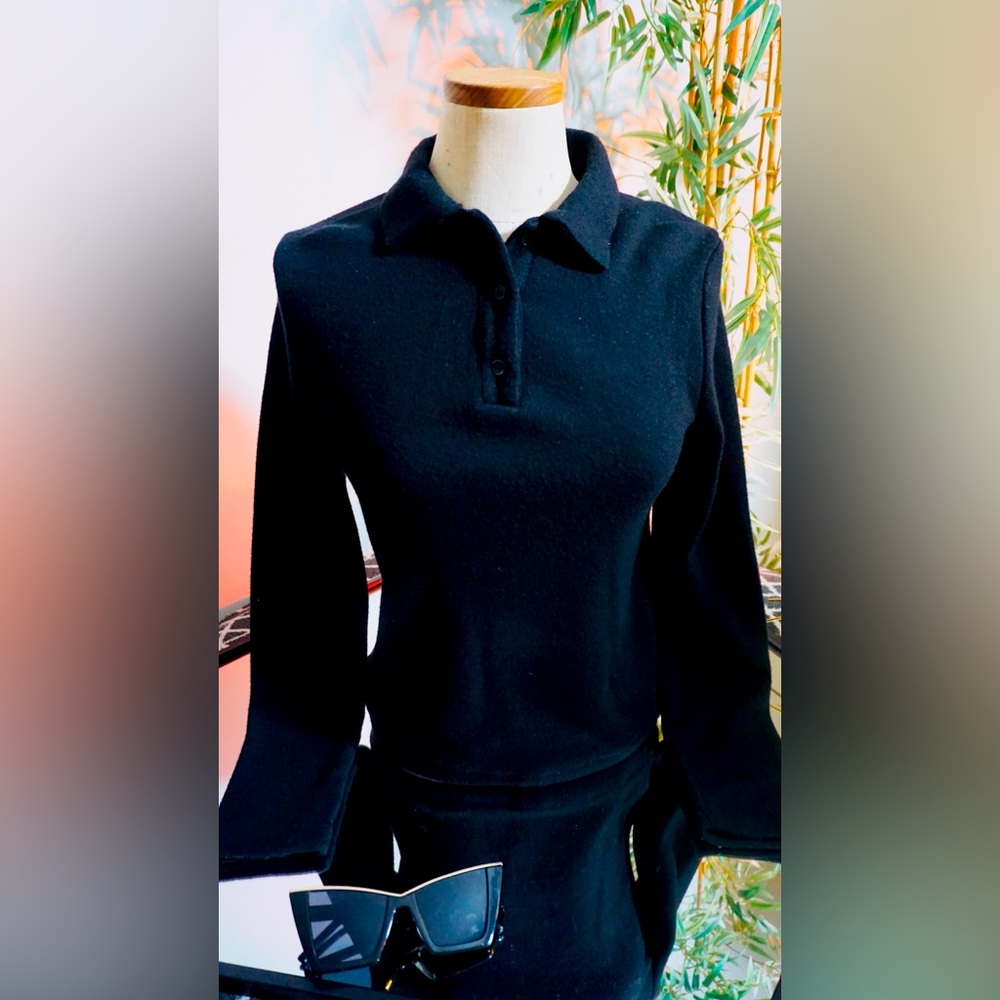 Zara Women’s Premium Soft Polo Sweater (PREOWNED)